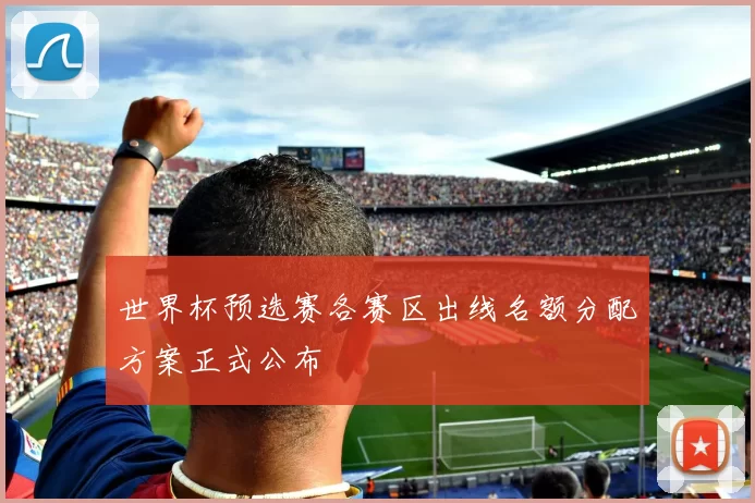 世界杯预选赛各赛区出线名额分配方案正式公布